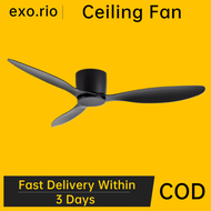 42/52 inch ceiling fan 6-speed wind industrial fan light nordic ceiling fan with light for library m