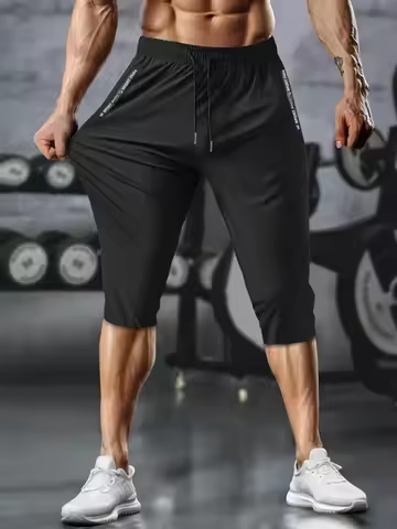 Gym Shorts Men Summer Quick Dry Training Shorts Fitness Lightweight Athletic Sweatpants Workout Bott