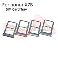 SIM Card Tray For honor X7B Phone Case Slot Holder Cellphone Part