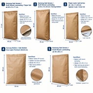 Noblen sacks, waterproof sacks,/ paper sacks, paper sacks, paper sacks,/ sacks, layered paper bags,/