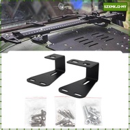 [szxmkj2] Lift Jack Mount Hood Brackets, Replaces Modification Parts, Lockable Mounting for Jeep Wra
