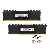 8GB (2 x 4GB) DDR4 2400 (PC4 19200) Black Desktop Memory Model 4U4H24C17ZVT0H02