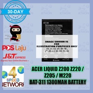 BAT-311 Battery Acer Liquid Z200 Z220 / Z205 / M220 ( 1ICP5/43/55 ) 1300mAh