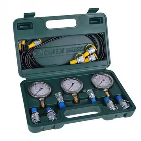 35ED Hydraulic Tester 250/400/600bar Hydraulic Pressure Test Kit Hydraulic Gauge Kit for Excavator C