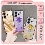 Xiaomi Redmi Note 14 4G / 14 Pro 5G / 14 Pro Plus+ case printed with beautiful flowers and cute hors