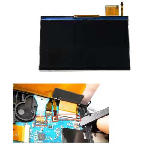 Replacement for PSP3000 Screen LCD Display for PSP 3000 3006 Series Console Shell Housing Case Repai