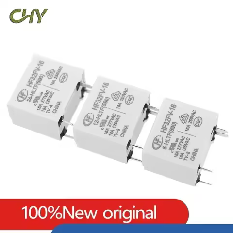 5Pcs/Lot Relay HF32FV-16 5-HLTF 12-HLTF 24-HLTF HF32FV-16-12-HLTF HF32FV-16-24-HLTF A set of Normall