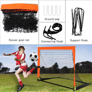 Children'S Football Goal Portable Foldable Mobile Training Football Goal