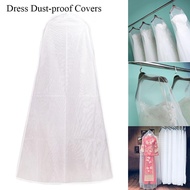 Wedding Dress Dust Cover Bridal Transparent Protective Cover Bride Gown Case for Gown Storage Bag