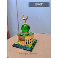 ‼️READYSTOCK MUSLIM ISLAMIC GIFTS CRYSTAL CRAFT AL-AQSA MASJID MINIATURE MODEL CRYSTAL MASJID‼️