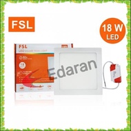 FSL 8" 18W LED SQUARE RECESSED SLIM DOWN LIGHT (6500K) , (4000K) and (3000K)