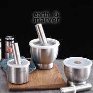 (Local Stock) 304 Stainless Steel Mortar &amp; Pestle / Pounder