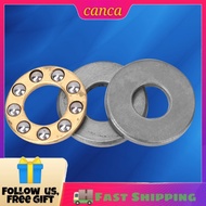cancanshop 10pcs Thrust Ball Bearing Needle Roller Steel Washers Axial Miniature Flat Bearings Set (