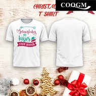 2025 Marry Christmas T-Shirt Christmas jersey Family Tee Full Sublimation Microfiber Jersey custom n