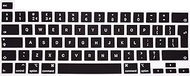 Silicone EU Layout Keyboard Cover for MacBook Pro 13 Inch with Touch ID 2022 2021 2020 M2 M1 Chip A2