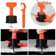 BALLYKA 50pcs Tile Laying Clips, 0.9mm Tile Laying Construction Tile Leveler Spacers, Leveling Clips