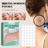 120Pcs Wart Remover Pimple Patches Skin Remover Patches Mole Wart Removing Sticker Natural Ingredien