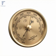 [Flameer] Metal Weather Pressure Instrument Analog Round Weather Pressure Instrument mmHg hPa Dial W