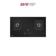 EVE เตาแก๊ส 2 หัว แบบฝัง ฐานกระจก HB73-B789G/BG+