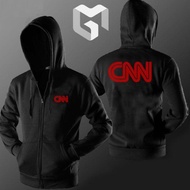 Cnn Indonesia Hoodie Sweater Jacket Zipper Sweatshirt