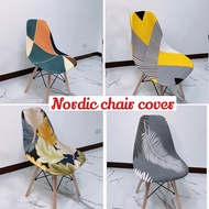 NEW nordic chair cover nordic chair cover chair cover accent chair elastic onhand