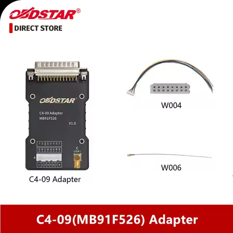 OBDSTAR C4-09 (MB91F526) Adapter Kit for X300 Classic G3/ DC706