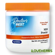 Doctor's Best, MSM Powder with OptiMSM , 8.8 oz (250 g) | Shelf Life: 2–4 Years