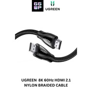 UGREEN 8K HDMI 2.1 Nylon Braided Cable 48Gbps 4K@240Hz 120Hz 10K 8K@60Hz