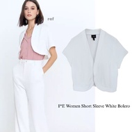 IL* Women Short Sleeve White Bolero/Bolero Women Original Branded Latest Women's Bolero/Bolero