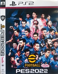 แผ่นเกมส์ PS2 PES2022 ไทยลีก