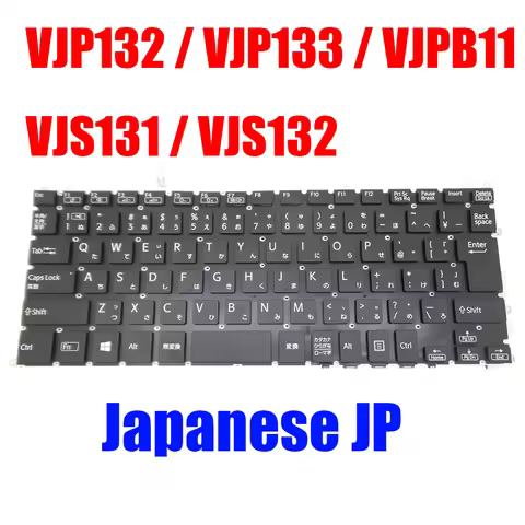 Japanese JP Laptop Keyboard For VAIO Pro 13 MK2 VJP132 MK3 VJP133 PB VJPB11 S13 VJS131 VJS132 HMB882