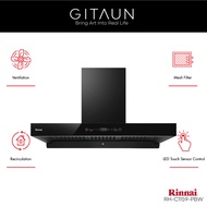 [RINNAI] KITCHEN HOOD / CHIMNEY KITCHEN HOOD / AUTO CLEAN KITCHEN HOOD / RH-C1159-PBW