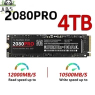 4TB Ssd Solid State 2080pro Hard Drive Naff M.2 Ssd Nvme PCIE 4.0 Maximum Read Speed 12000 Mb/s Game