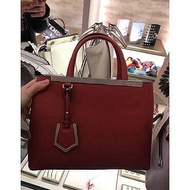 Second-hand FENDI 2JOURS tag double handle single shoulder d