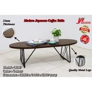 Yi Success Clamo Design Coffee Table / Tree Bark Coffee Table / Export Quality Wood / Meja Kopi / Ho