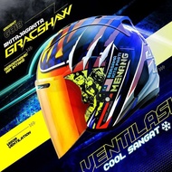 VISOR GRACSHAW G818 FRONTLINE  KITA JAGA KITA