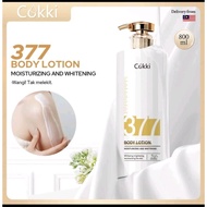 BODY LOTION 377 COKKI WHITENING 800ML MOISTURIZER & WHITENING MEMUDARKAN NODA HITAM
