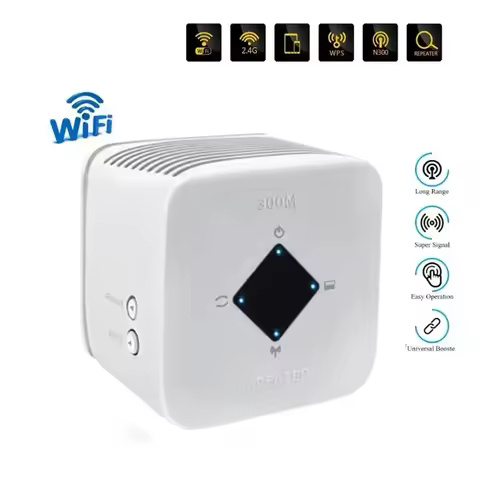 300Mbps WiFi Repeater WiFi Extender Amplifier WiFi Booster Wi Fi Signal 802.11N Long Range Wireless