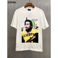 dsquared2 Short Sleeve T-Shirt - Nostalgia Print, Pure Cotton