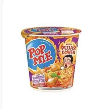pop mie 75gr siap saji lengkap semua varian nya siap disantap bersama keluarga rasa ayam baso soto m