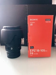 極新淨 Sony E PZ 18-105mm F4 G oss 連 hoya uv filter 有盒有單有保養
