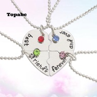 TOPABCS Friendship Necklaces Friend Best Friend Froever Nice Gift Necklace