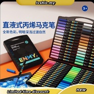 ENMY【Drawing Set】 Blackbox Direct Liquid Acrylic Marker Add A Professional Drawing Pad