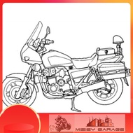 Buku Manual Book Honda CBX750F/P CBX 750 1983 1990 Secara PDF
