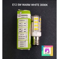 5W E12 Mini LED Bulb 3000k Warm White