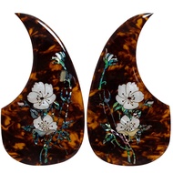 Acoustic Guitar Abalone Shell Pickguard for Martin D45 2mm Thick,3M Backing