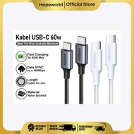 UGREEN CABLE C TO C NYLON 60W 50CM & 1M 25057 / 50150 / 50149