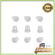 2000pcs Pantat Giwang / Karet Penutup Anting / Silicon Earring Backing Ukuran 4*4mm 48*58mm