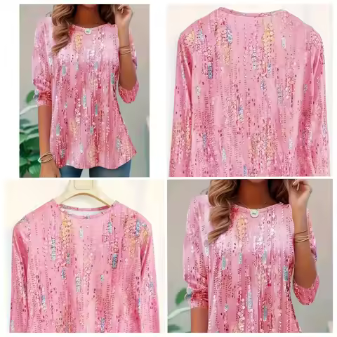 women's plus size new clothing showcases women's elegant style, showcasing noble taste and making yo