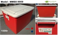Maxonic 9909 Storage Box with Wheels (150 Litre)L79 x W59 x H49cm